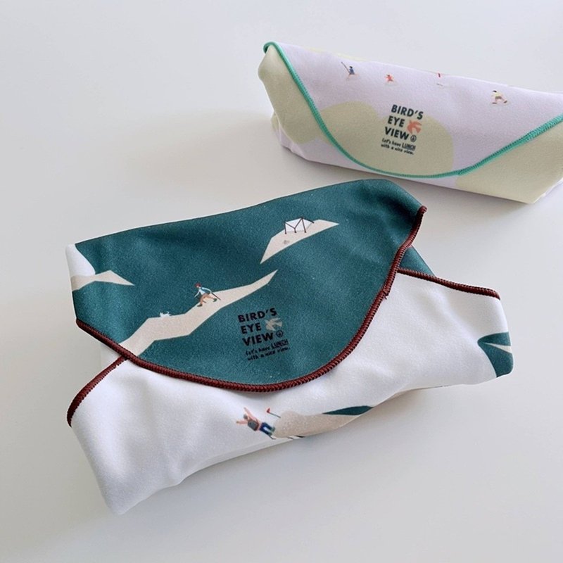 BISQUE Bird's Eye View系列保溫保冷便當包巾 - 便當盒/食物袋 - 聚酯纖維 
