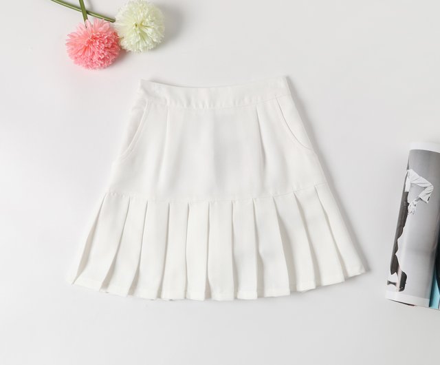 Cute white outlet skirts