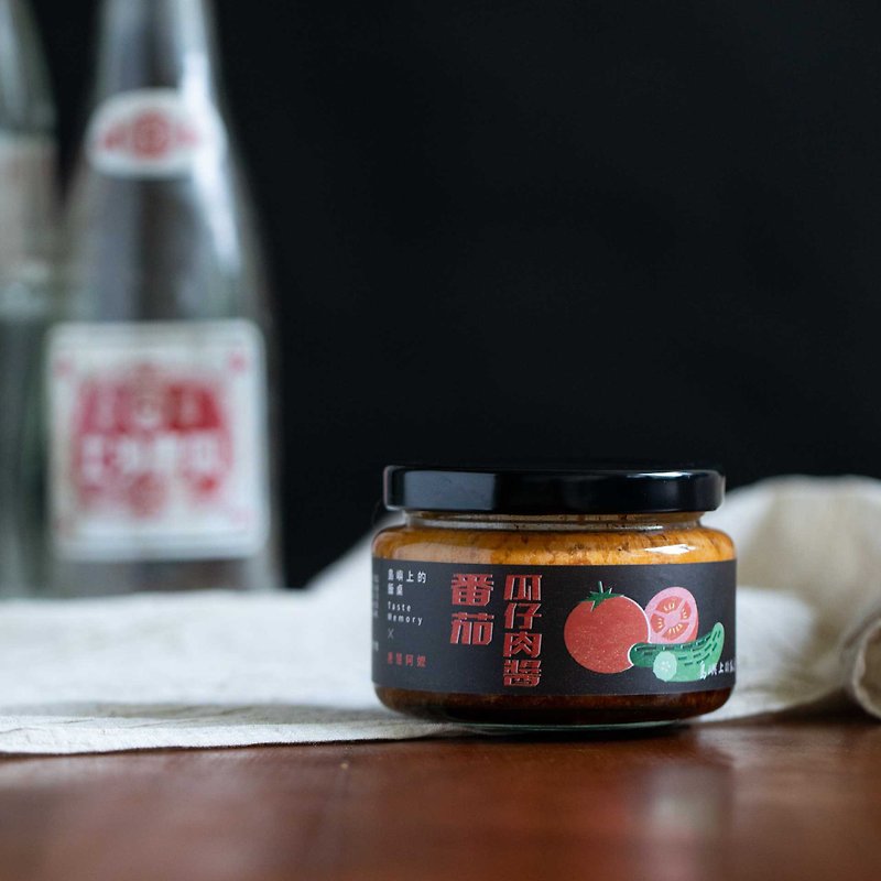 [Taiwan Soul Sauce Reproduction Project] Tomato Melon Sauce X Tainan Anping Huihui Grandma - Sauces & Condiments - Fresh Ingredients Red