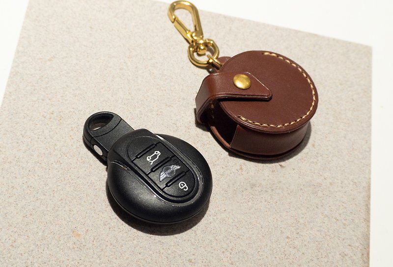 真皮 鑰匙圈/鑰匙包 - 皮革車匙套-mini cooper