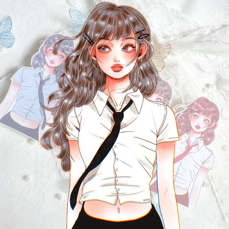 Bada sticker - 貼紙 - 紙 多色