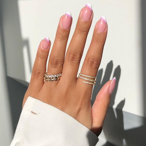 Glowy Jewelry 【超熱賣款】【手作】三圈線戒 戒指 - 5A 比利時鋯石 - 925純銀