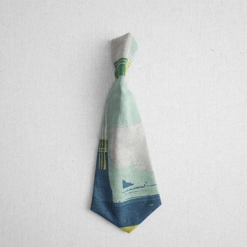 Children's styling tie #114 - เนคไท/ที่หนีบเนคไท - ผ้าฝ้าย/ผ้าลินิน 