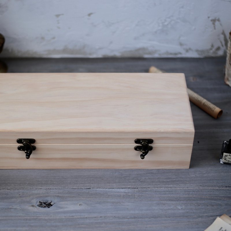 アムールラブウッドログカラーエッセンシャルオイル木箱インクボックス収納コレクション木箱 - アロマ・線香 - 木製 
