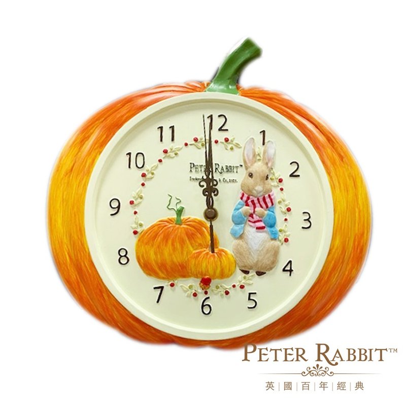 PETER RABBIT 比得兔南瓜壁鐘 掛鐘 時鐘 - 時鐘/鬧鐘 - 其他材質 白色