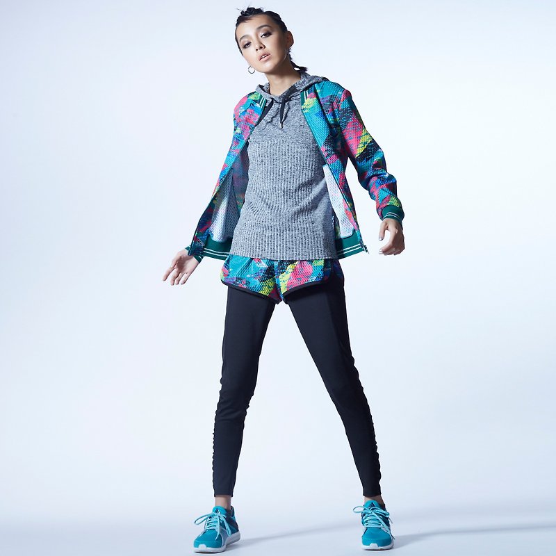 Digital printing rainbow fantasy sports jacket ~ - เสื้อแจ็คเก็ต - เส้นใยสังเคราะห์ 