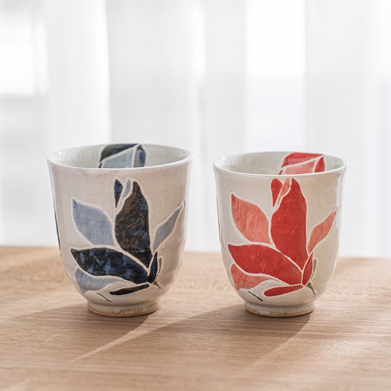 【結婚禮物】木蓮系列 茶杯 - 茶壺/茶杯/茶具 - 陶 多色