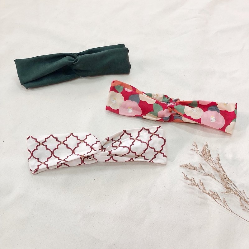 Goody Bag - Three-in-one hairband - Hairband control once owned - Headbands - Cotton & Hemp White