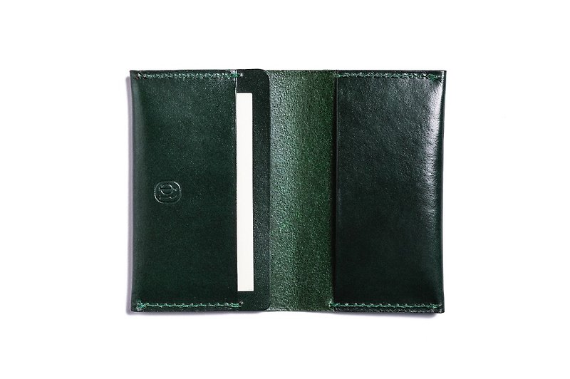 [New Year’s Gift] City Series Card Holder Green│Christmas Gift│Gift Recommendation - Card Holders & Cases - Genuine Leather Green
