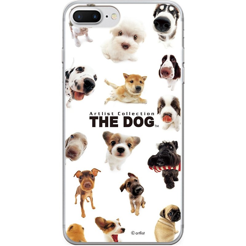 The Dog Big Dog License - Mobile Glass Case, AJ04 - Phone Cases - Glass Brown