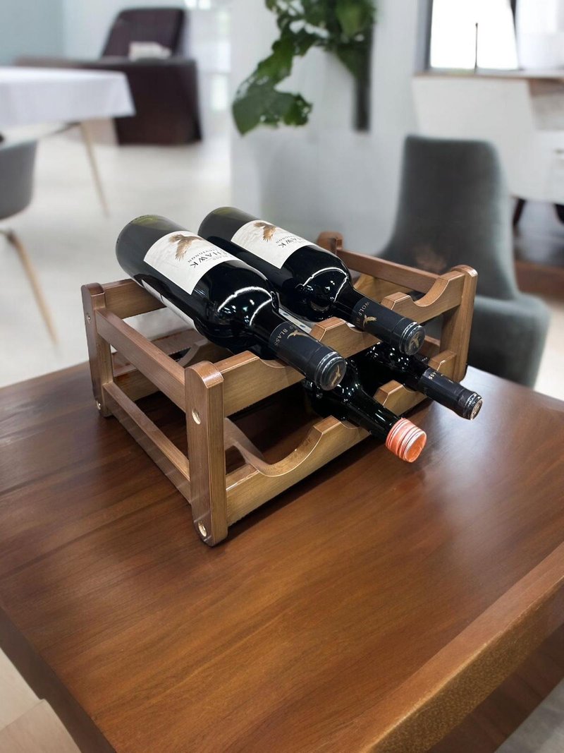 All bamboo wine rack - อื่นๆ - ไม้ไผ่ สีนำ้ตาล