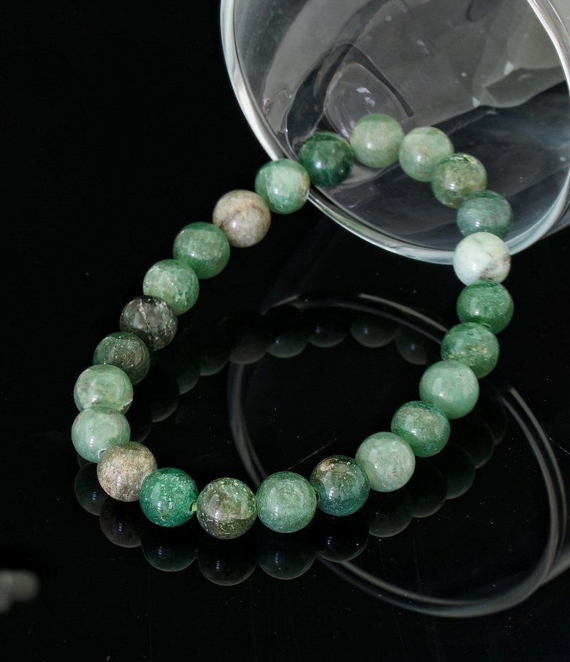 入門級水草瑪瑙 8mm 手錬 ( Moss Agate 8mm Bracelet ) - 手鍊/手環 - 寶石 