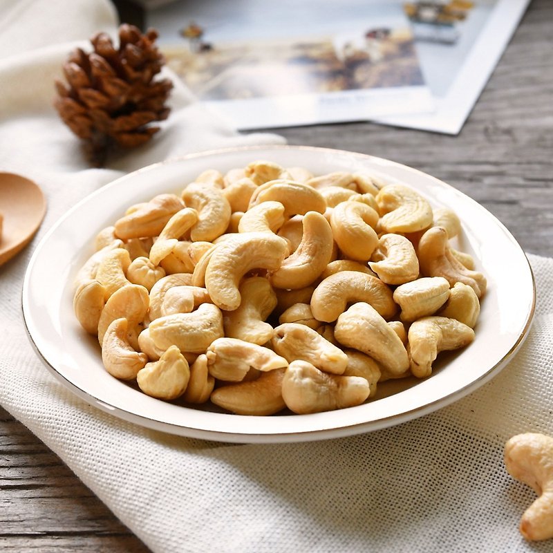 [Gao Hong Ke Ke Ke Xiang] Healthy first choice nut series-original flavor cashew nuts 130g/bag - ถั่ว - อาหารสด 