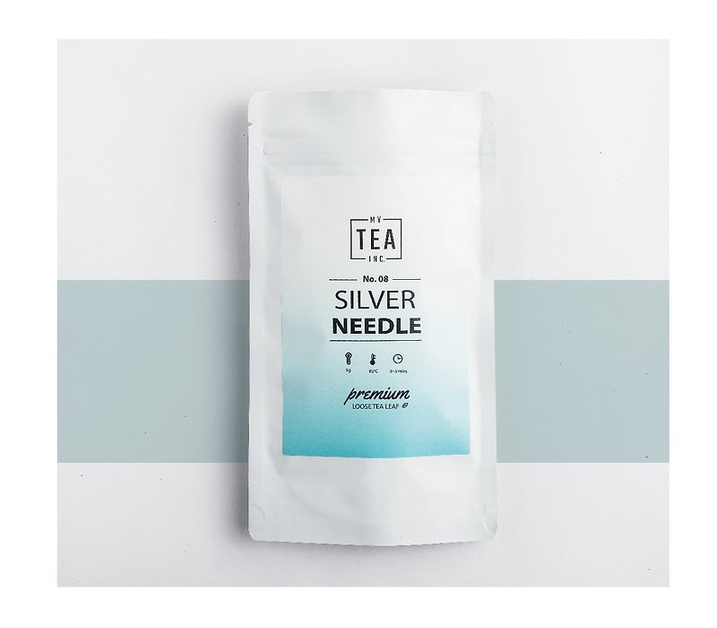 No.8 白毫銀針 - 茶葉/茶包 - 新鮮食材 藍色