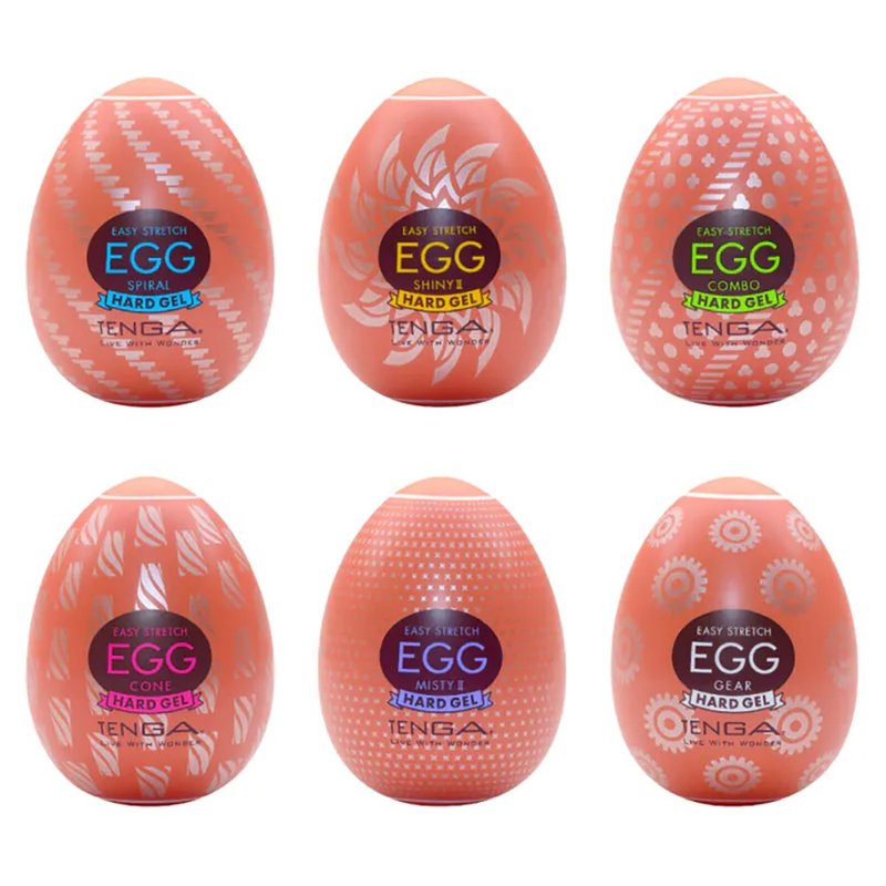 TENGA EGG HARD firm series airplane cup masturbation egg - Adult Products - Silicone Orange