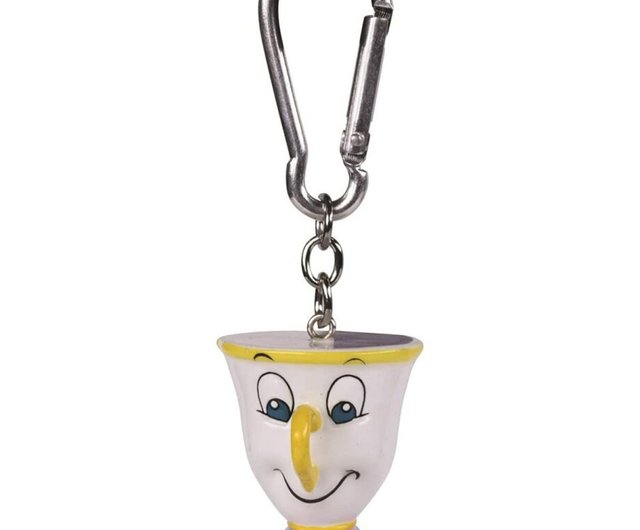 ディズニー】美女と野獣 チップ3Dキーホルダー - ショップ Dope