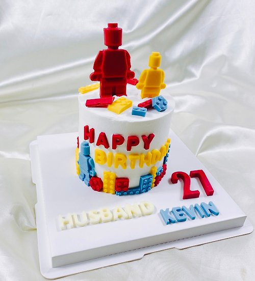 GJ.cake 樂高高 生日蛋糕 客製蛋糕 滿周歲 4 6吋 限台南面交