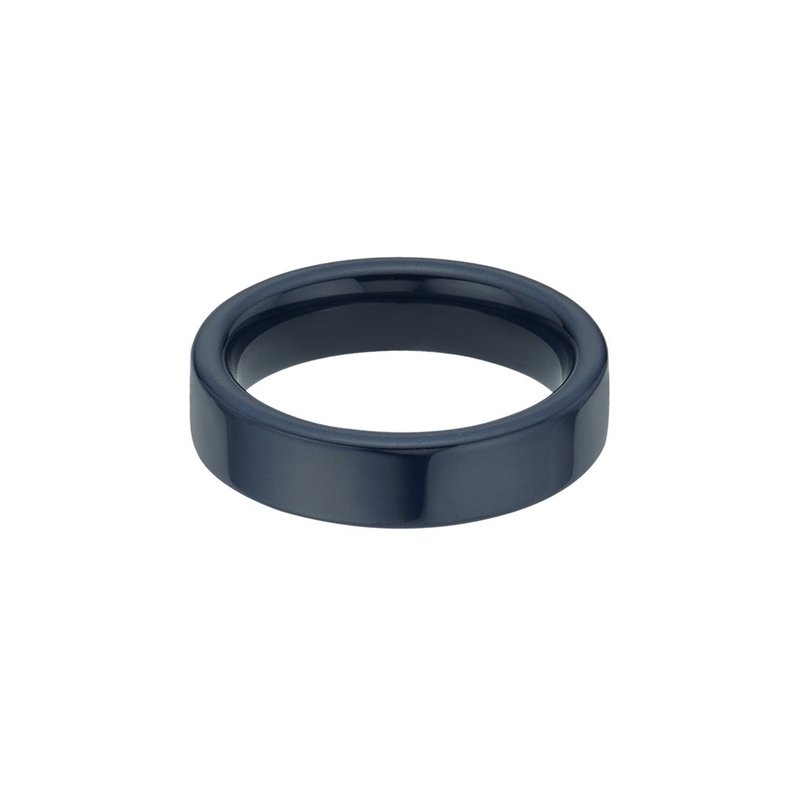 LA LIGNE NAVY CERAMIC BAND - General Rings - Porcelain 