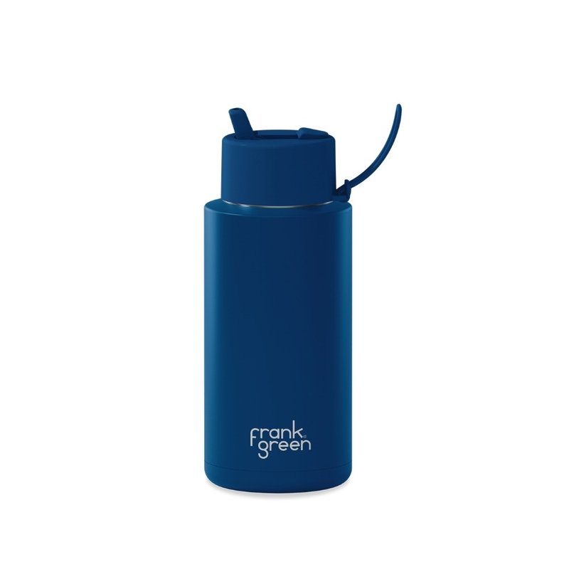 【frank green 台湾】トリプル真空断熱ボトル 1000ml - ディープブルー - 水筒・タンブラー・ピッチャー - ステンレススチール ブルー