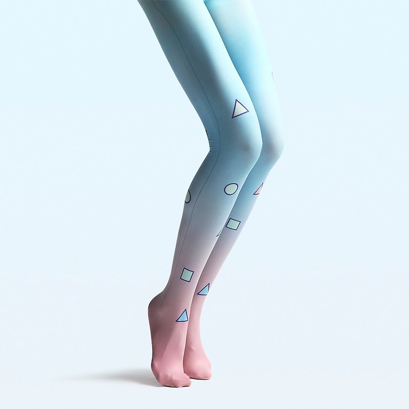 Viken plan designer brand pantyhose cotton socks creative stockings pattern stockings Qing Qian fleeting - ถุงเท้า - ผ้าฝ้าย/ผ้าลินิน 