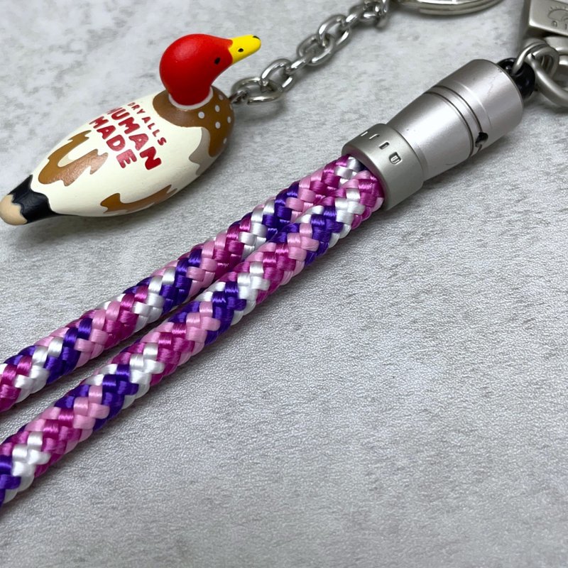 niji  手機手繩 旋轉木馬 6mm Carousel wrist strap - 其他 - 尼龍 多色