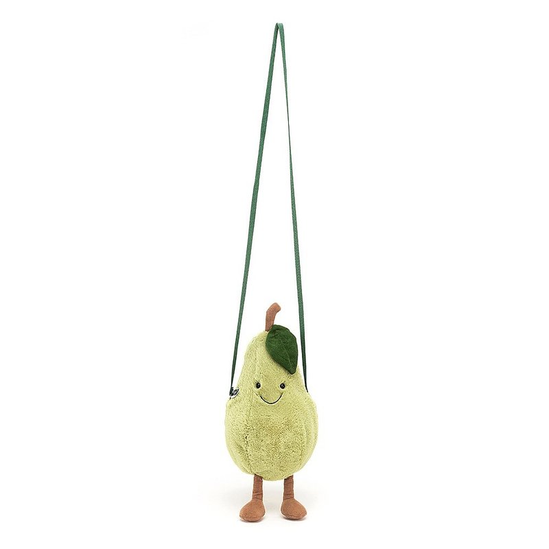 Jellycat 斜背包 - Amuseable Pear Bag 香梨 (西洋梨) - 側背包/斜背包 - 聚酯纖維 綠色
