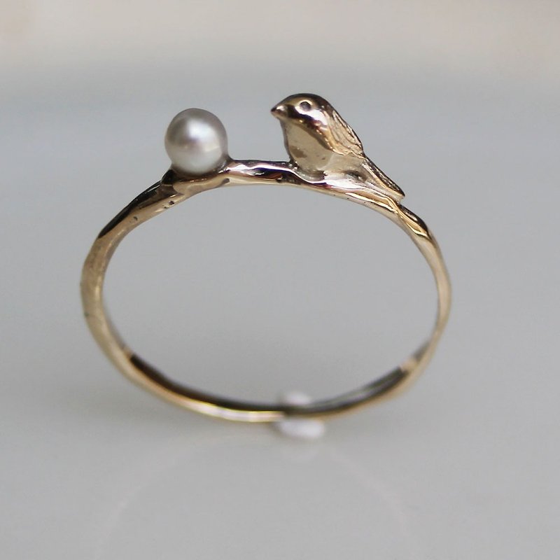 Bird ring K10 - General Rings - Precious Metals Gold