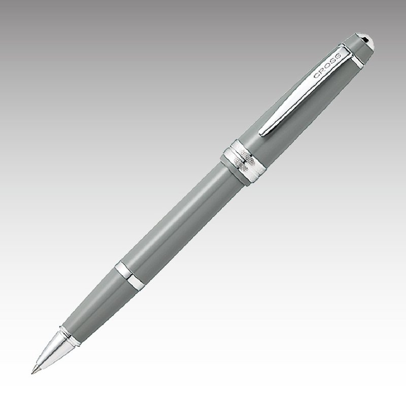 CROSS Bailey Light series bright gray ballpoint pen (original genuine) - Rollerball Pens - Resin Gray