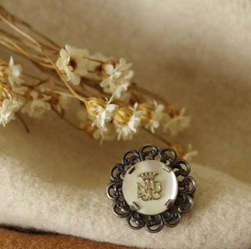 1900ss〜 フランス製 ヴィンテージ ブローチ ルビー エマイユ マリア 1900ss〜 フランス製 ヴィンテージ ブローチ ルビー エマイユ マリア