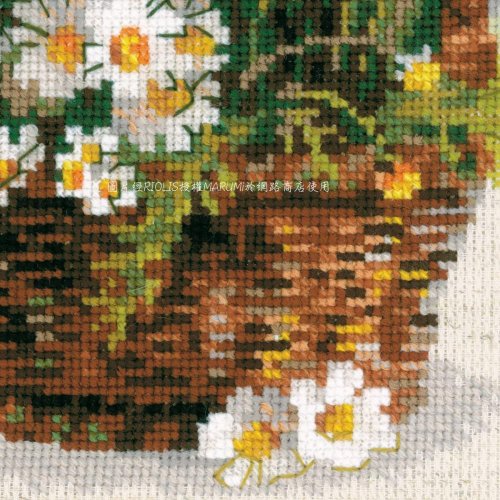 RIOLIS Cross Stitch Kit - Forget Me Not - Shop marumizakka Knitting,  Embroidery, Felted Wool & Sewing - Pinkoi