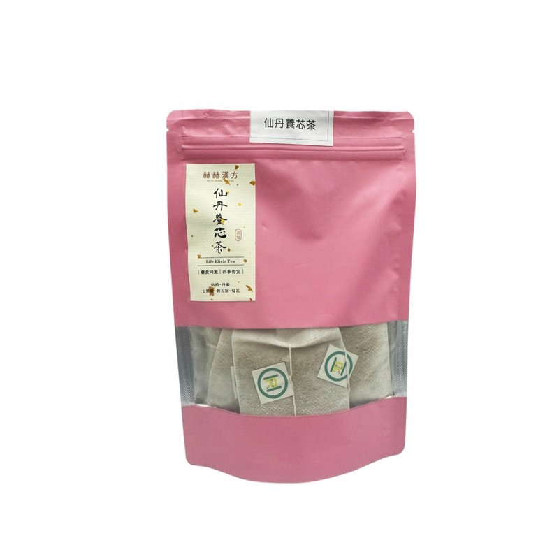 赫赫漢方 l 仙丹養芯茶 7包/袋 泡茶包 茶飲 天然草本漢方 - 茶葉/茶包/水果茶 - 植物．花 咖啡色