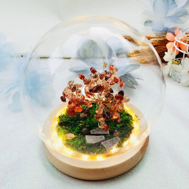 DIY Handmade Crystal Workshop Voucher / [Crystal Tree Ball] / Da Yuan Nan Zai - Metalsmithing/Accessories - Gemstone 