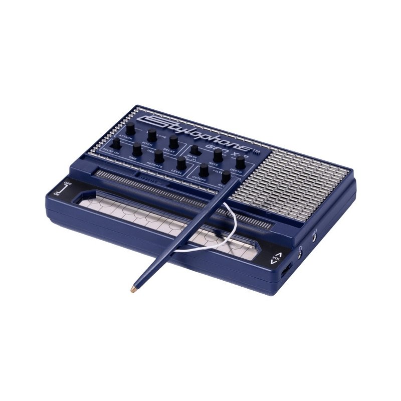 【Stylophone】 GEN X-2 合成器音源 復古掌上型電子玩具樂器 - 科技小物 - 塑膠 黑色