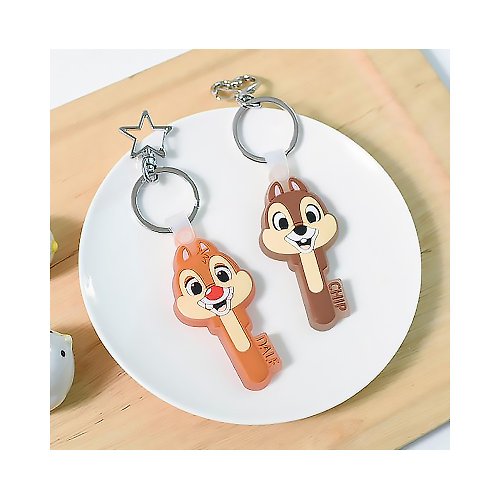 hook-shop 生活研究所 迪士尼 Disney 果凍矽膠鑰匙圈 鑰匙扣 吊飾 奇奇蒂蒂 草莓熊
