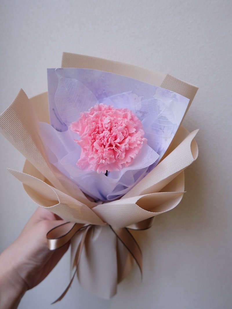 康華爾滋 / 單朵永生玫瑰 混合花束 / 母親節 生日 台中花 - 乾燥花/永生花 - 植物．花 多色