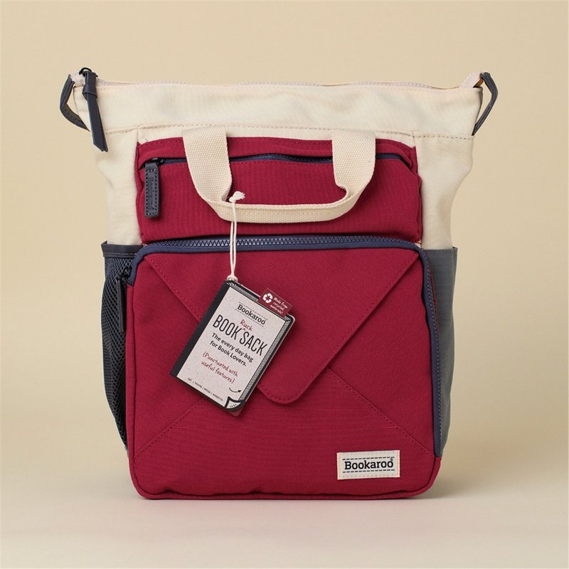 The Multifunctional Backpack for Book Lovers: A Laptop Bag with an Envelope Style, Perfect as a Student Bookbag or a Gift. British IF Design Award Winner. - Backpacks - Other Materials 