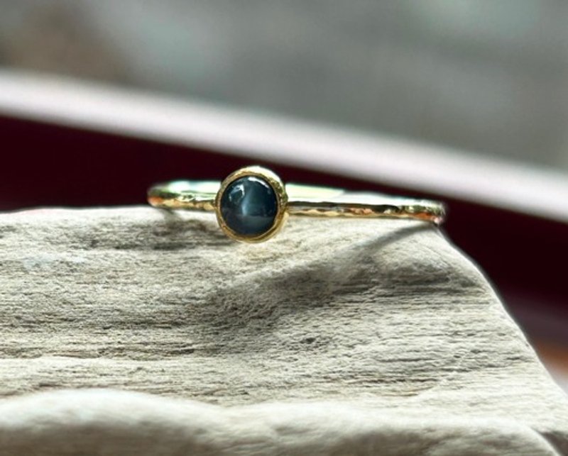 Natural cat's eye alexandrite◇K18+K24 ring size 13.5 - แหวนทั่วไป - เครื่องเพชรพลอย 