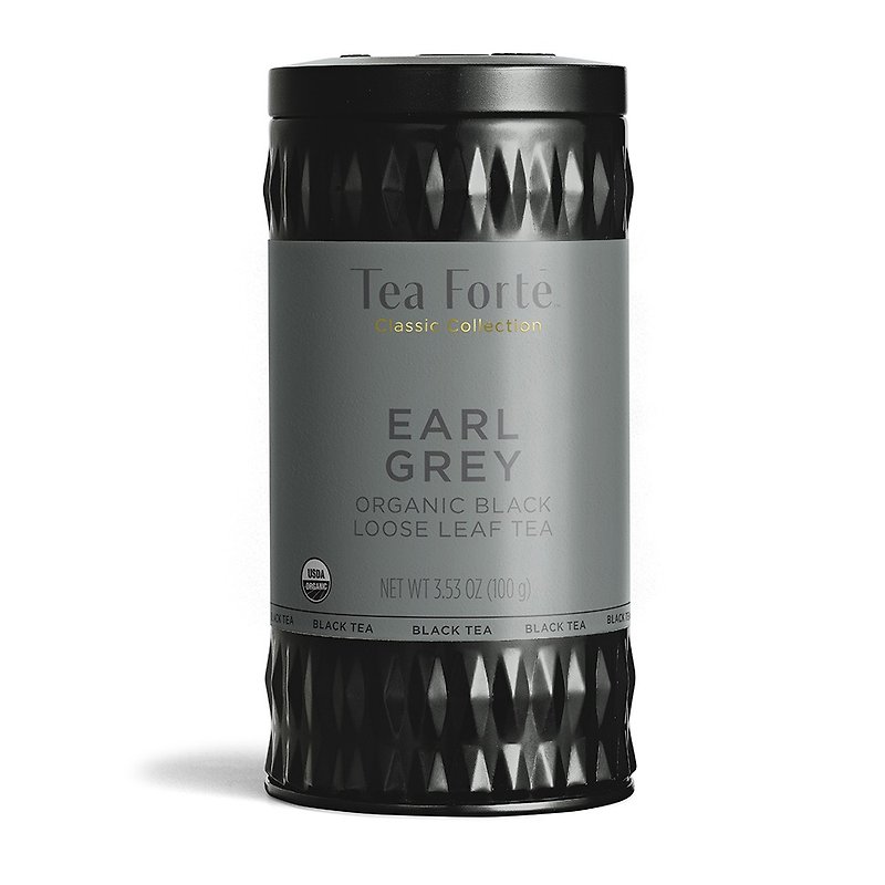 Tea Forte Canned Tea Series - Earl Grey - Tea - Fresh Ingredients 