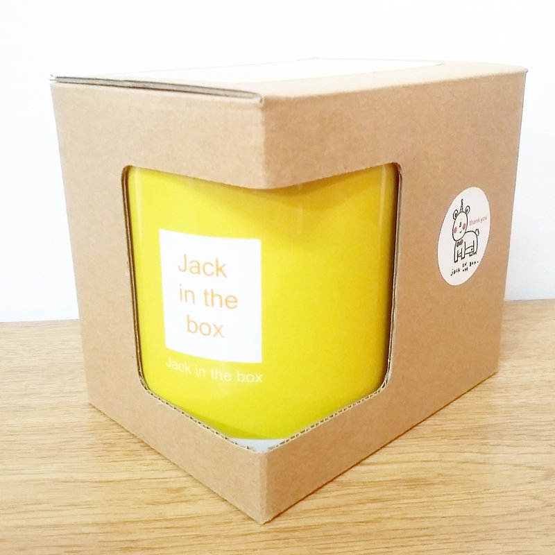 Jack in the box custom mug (color) - Mugs - Pottery 