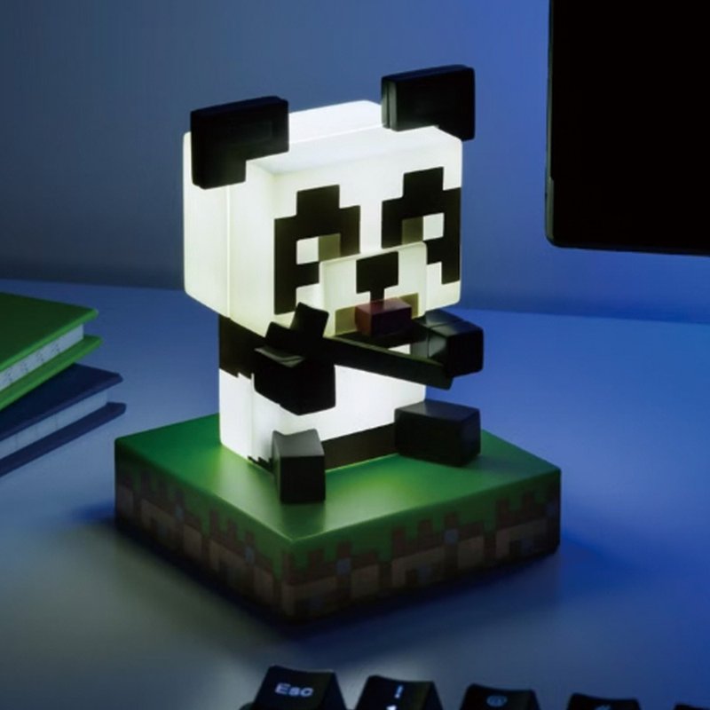 【Paladone UK】Minecraft 麥塊 熊貓造型 ICON小夜燈 - 燈具/燈飾 - 塑膠 