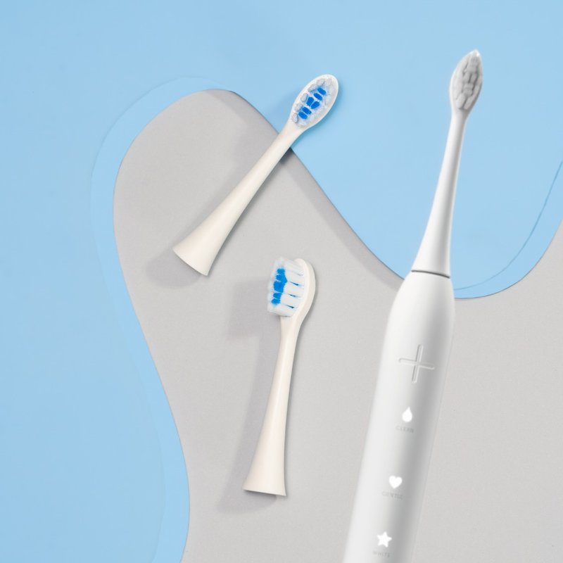 ZenyumSonic 聲波震動牙刷連溫和潔淨刷頭 2件裝 (白色) - 牙刷/口腔清潔 - 其他材質 白色