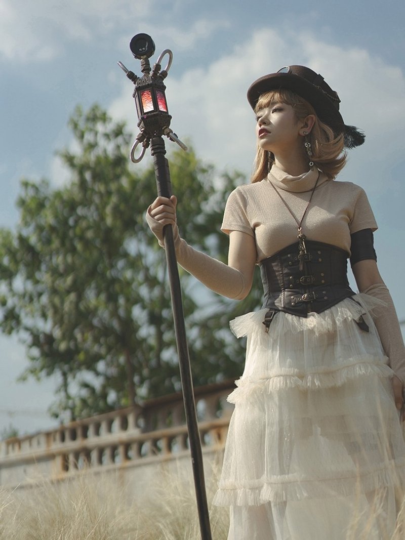 蒸汽朋克 Mr.Yis Steamland 魔杖 魔法杖 手杖道具 - 其他 - 其他金屬 咖啡色