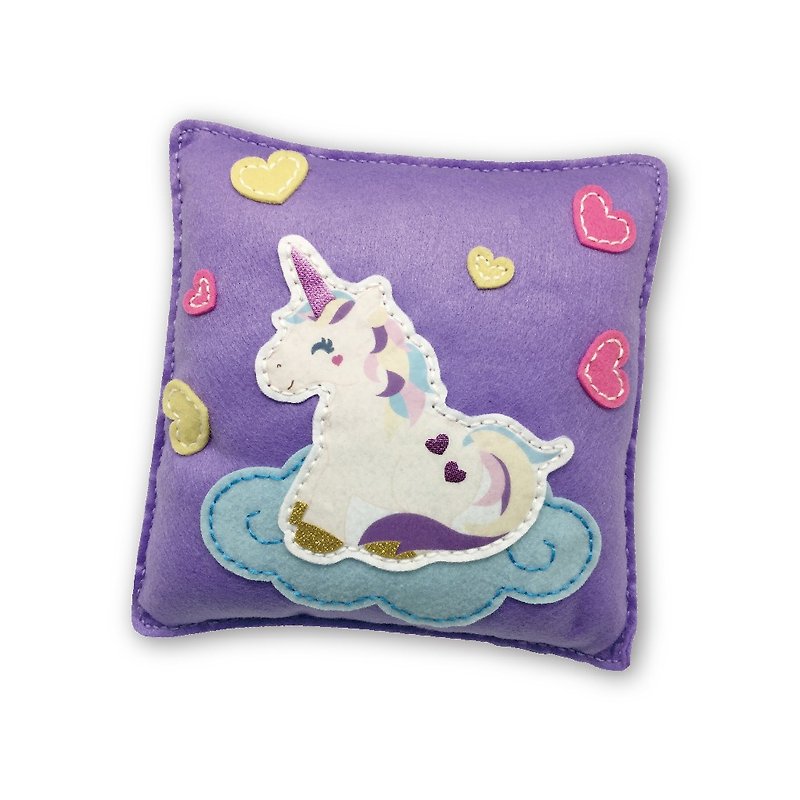 Fairy Land [Material Pack] Unicorn Pillow - Purple - อื่นๆ - วัสดุอื่นๆ 