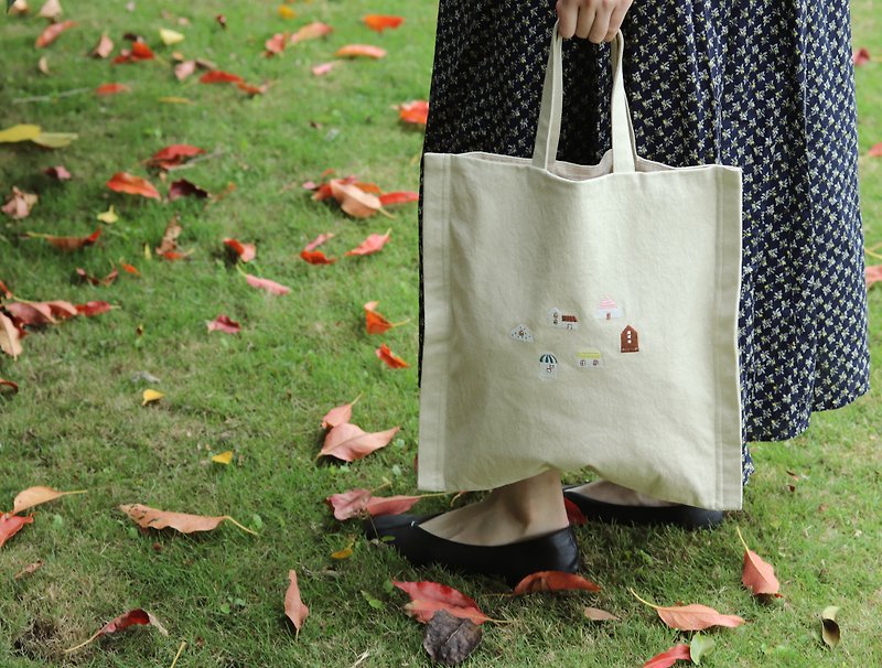 House fanzi handbag marie co-branded model - Handbags & Totes - Cotton & Hemp 