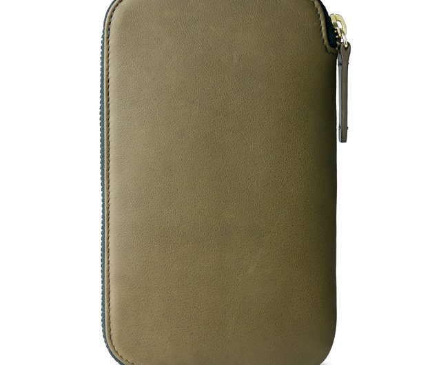 alto Travel Phone Wallet 革製携帯ケース – オリーブ - ショップ alto