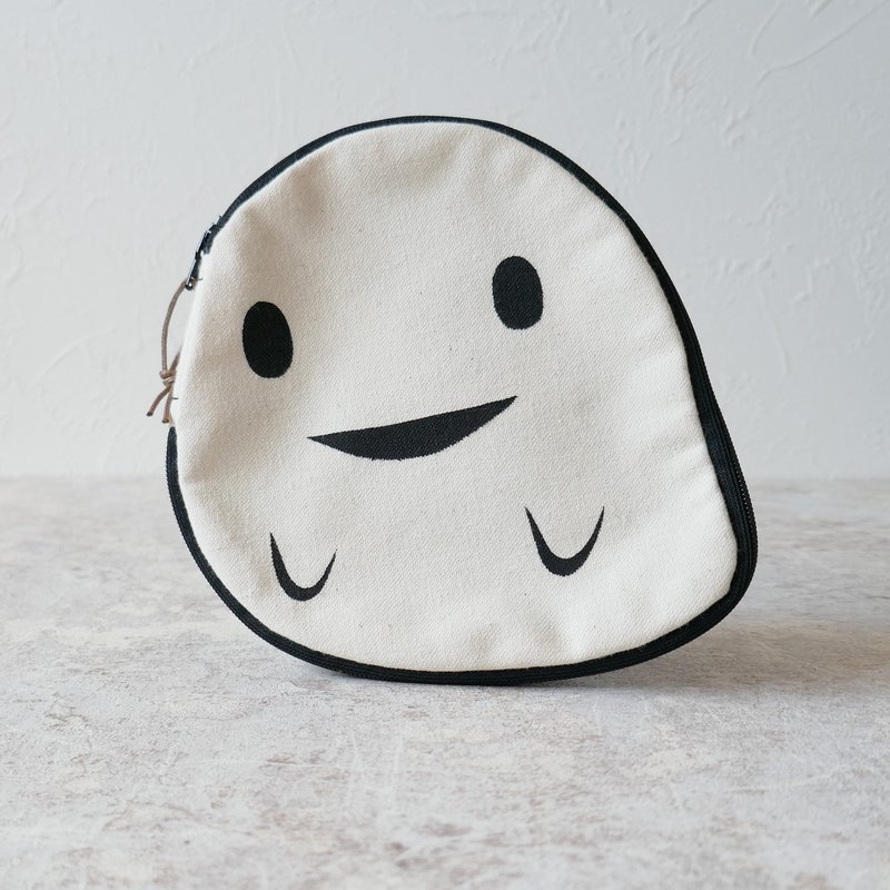 Ghost pouch - Toiletry Bags & Pouches - Cotton & Hemp White