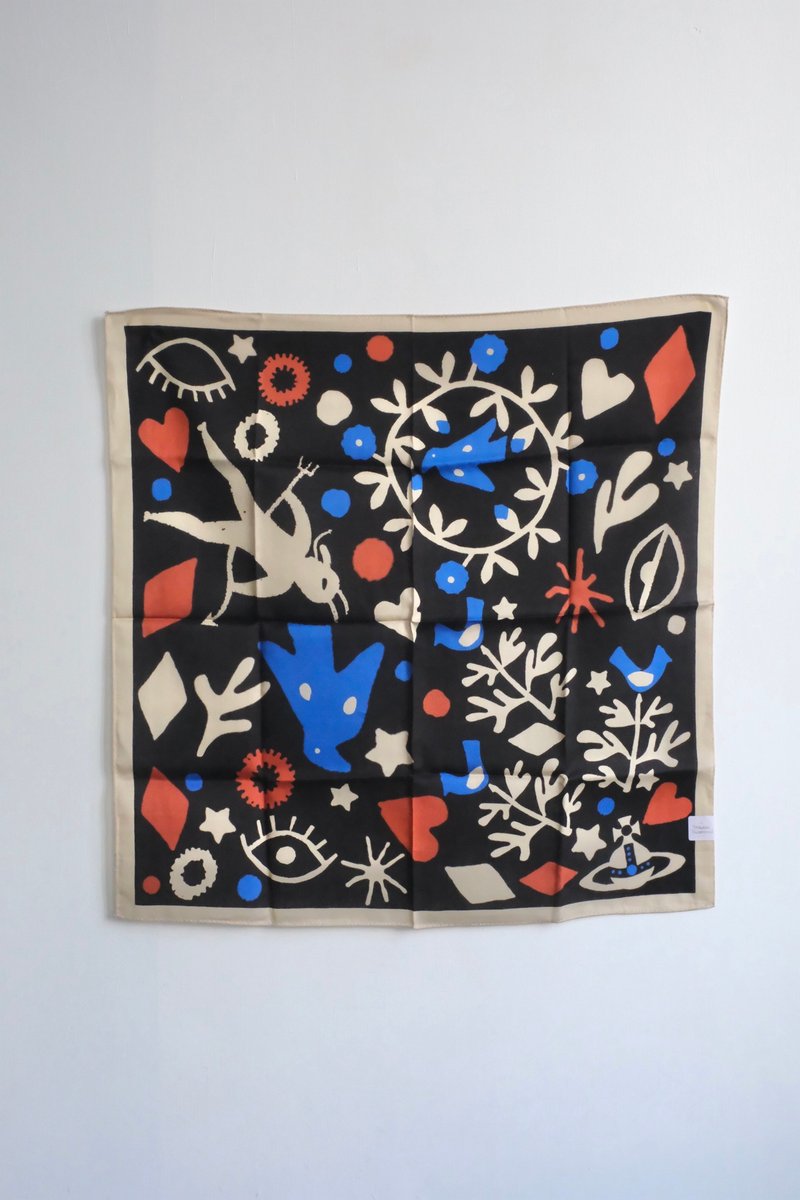 Vivienne Westwood Japanese cotton scarf/Scarf/neck scarf/scarf - ผ้าพันคอ - ผ้าฝ้าย/ผ้าลินิน หลากหลายสี