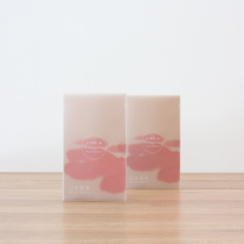 [Love Red Jade Double Pack] 50 copies of Taiwan Original Leaf Three-dimensional Tea Bag - Tea - Fresh Ingredients Red