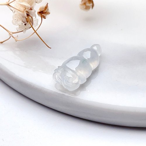 瓔珞珠寶盒 E.L.Jewelry Box 玻璃種翡翠寄居蟹吊飾 | 天然緬甸玉翡翠A貨