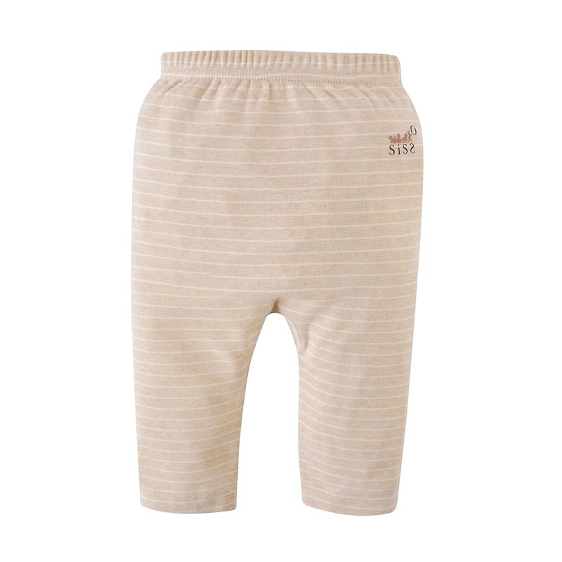 [SISSO Organic Cotton] Gentle Moisture Absorbent Warm Baby Pants 3M 6M 12M - กางเกง - ผ้าฝ้าย/ผ้าลินิน ขาว